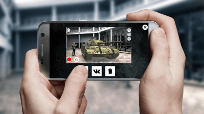 Screenshot of the application World of Tanks AR Experience - #2