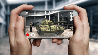 Screenshot of the application World of Tanks AR Experience - #4