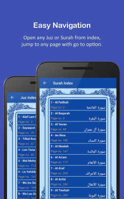 Screenshot of the application HOLY QURAN - #8