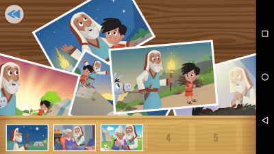 Screenshot of the application Bible for Kids: Stories with Animation for Kids - #8