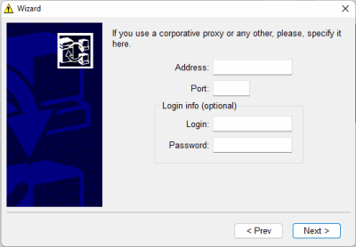 Screenshot of the application MyProxy - #2