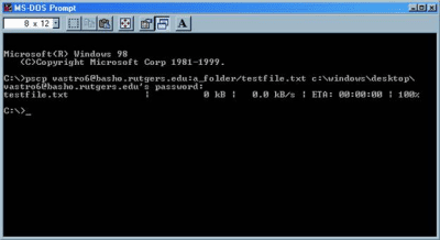 Screenshot of the application PSCP - #3