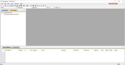 Screenshot of the application CuteFTP - #6