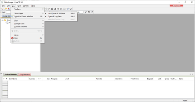 Screenshot of the application CuteFTP - #7