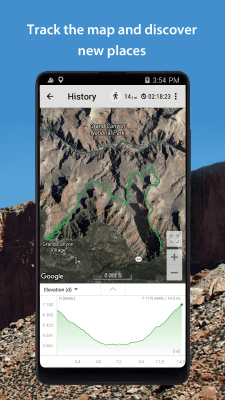Screenshot of the application Altimeter - Altimeter - #5