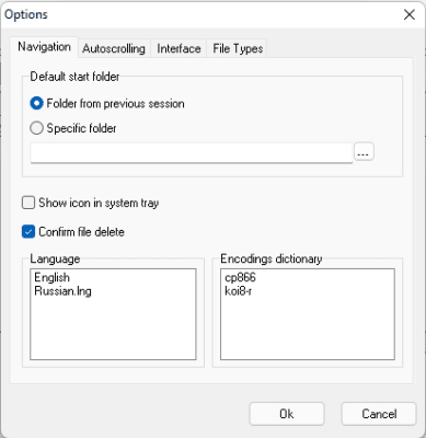 Screenshot of the application Mantike - #4