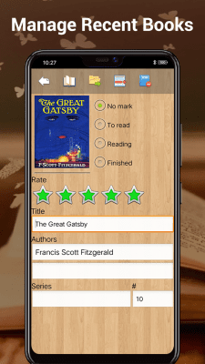 Screenshot of the application EBook Reader & Free ePub Books - #5
