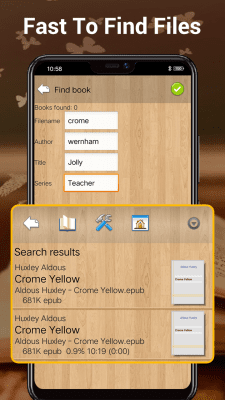 Screenshot of the application EBook Reader & Free ePub Books - #6