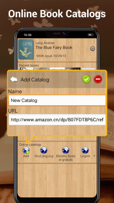Screenshot of the application EBook Reader & Free ePub Books - #7