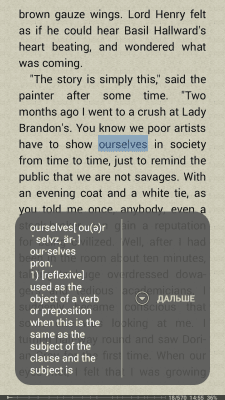 Screenshot of the application FBReader - #6