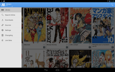 Screenshot of the application Manga Plus Reader - #1