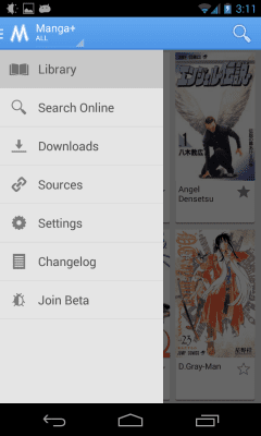 Screenshot of the application Manga Plus Reader - #10