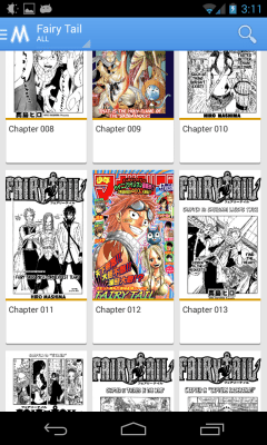 Screenshot of the application Manga Plus Reader - #11