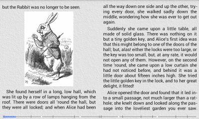 Screenshot of the application AlReader - #5