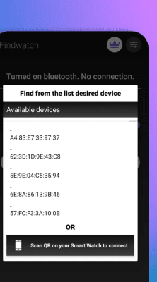 Screenshot of the application Find My Watch & Phone - #7