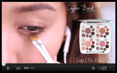 Screenshot of the application Makeup Lessons - #1