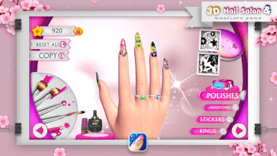 Screenshot of the application Nail Design - Trends - #4