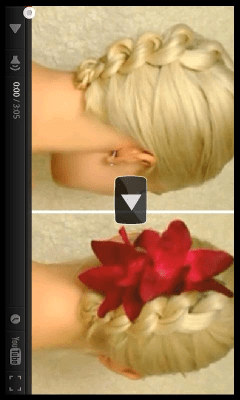 Screenshot of the application Beautiful Hairstyles - #7
