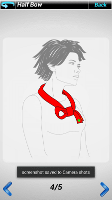 Screenshot of the application Scarf and Shawl Lite - #4