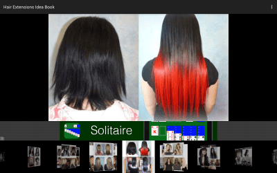 Screenshot of the application Hair extensions Book idea - #5