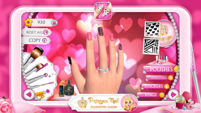 Screenshot of the application Nail Art - #1