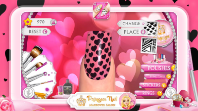Screenshot of the application Nail Art - #3