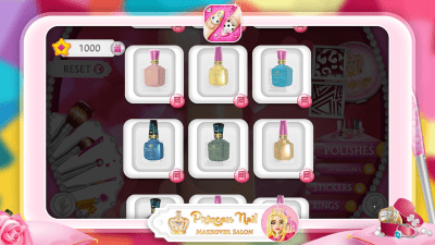 Screenshot of the application Nail Art - #4