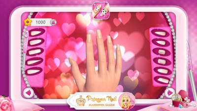 Screenshot of the application Nail Art - #10