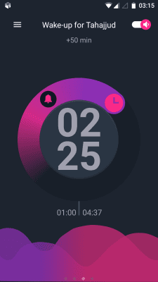 Screenshot of the application 1Muslim - #5