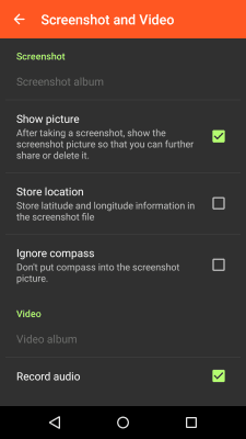 Screenshot of the application 3D Compass Plus - #7
