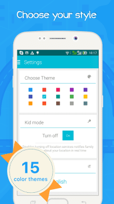 Screenshot of the application My Family Locator - #3