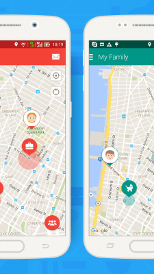 Screenshot of the application My Family Locator - #4
