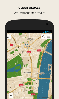 Screenshot of the application GPS Navigation & Maps – Scout - #5