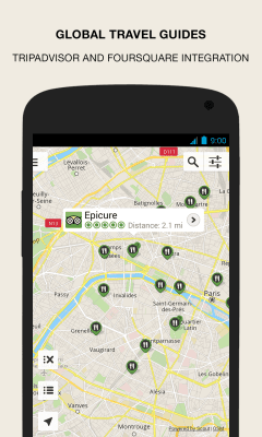 Screenshot of the application GPS Navigation & Maps – Scout - #7