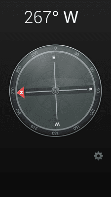 Screenshot of the application MacroPinch Compass - #2