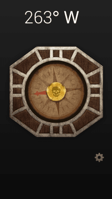 Screenshot of the application MacroPinch Compass - #3