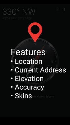 Screenshot of the application MacroPinch Compass - #4