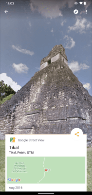 Screenshot of the application Google Street View - #2