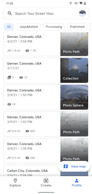 Screenshot of the application Google Street View - #8