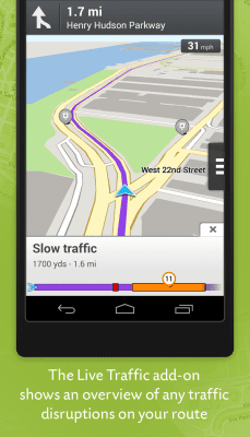 Screenshot of the application Wisepilot for XPERIA - #5