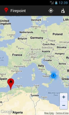 Screenshot of the application Firepoint - #3
