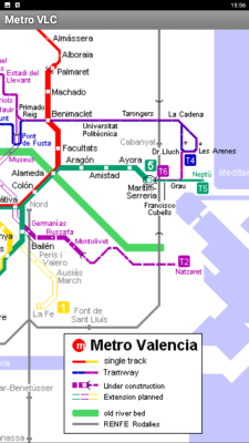 Screenshot of the application Metro VLC - #3
