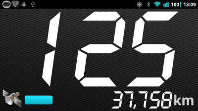 Screenshot of the application X-Speedo - #3