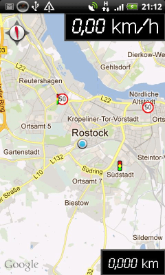 Screenshot of the application X-Speedo - #5
