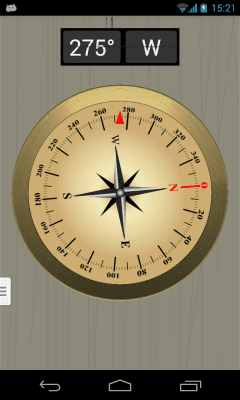 Screenshot of the application Precise Compass - #1