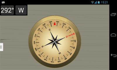 Screenshot of the application Precise Compass - #2