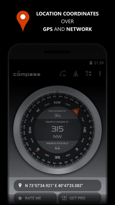 Screenshot of the application Gabenative Compass - #3
