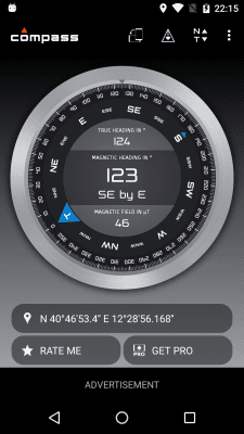 Screenshot of the application Gabenative Compass - #6