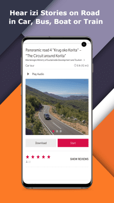 Screenshot of the application izi.TRAVEL - #6