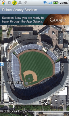 Screenshot of the application Famous Places - #4